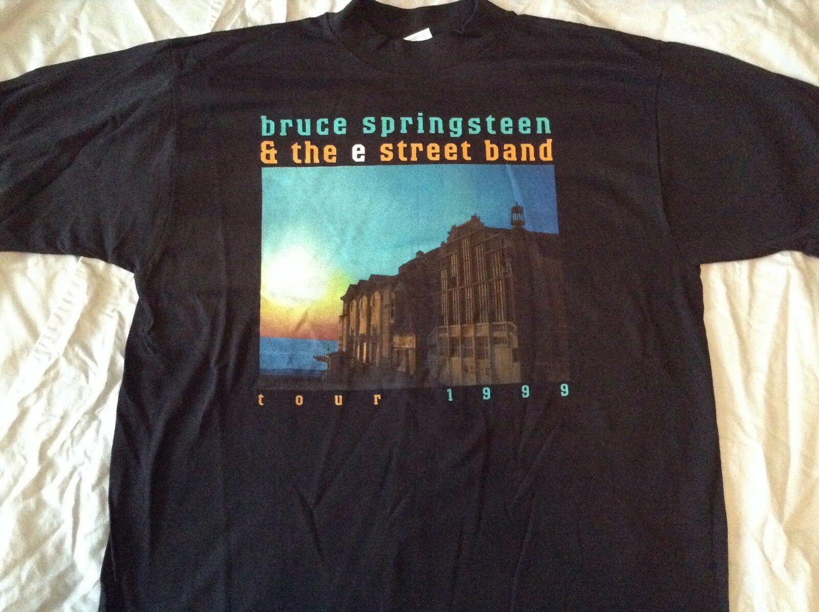 Bruce Springsteen & The E Street Band Tour T-shirt Large 1999 Reunion Like New