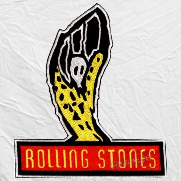 Voodoo Lounge Logo Embroidered Big Patch The Rolling Stones Mick Jagger Rock