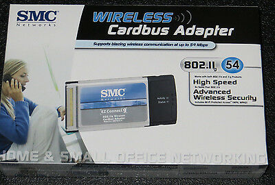**new**  Pcmcia Pc Card Wireless Wi-fi 802.11g Smc Card For Win 98se/2000/xp