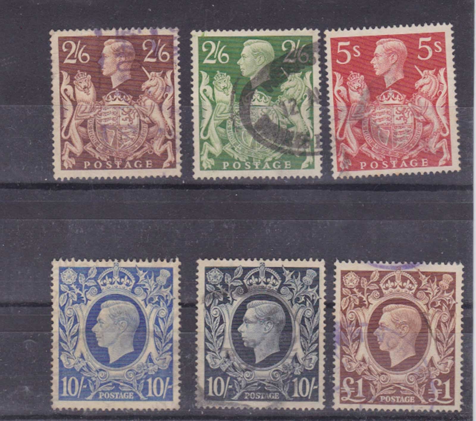 Gb 1939/48 Sc 249/51a,275,two Sets Used     L1711