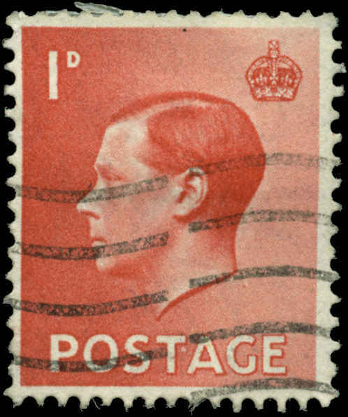 Great Britain Scott #231v Inverted Watermark Used